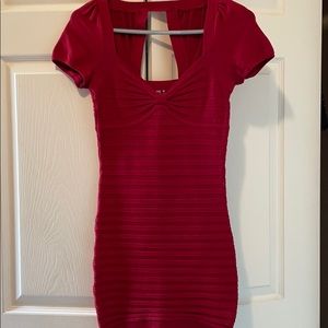 Guess by Marciano Red Sexy Bodycon Dress